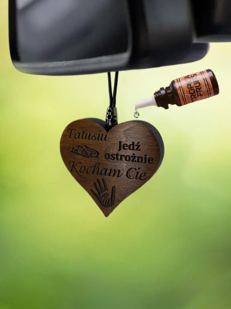 Zawieszka zapachowa Tatusiu Jedź ostrożnie