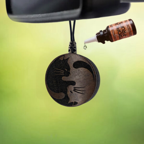 Zawieszka zapachowa Kot Yin Yang