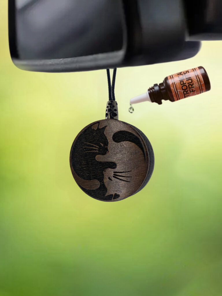 Zawieszka zapachowa Kot Yin Yang