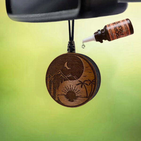 Zawieszka zapachowa GÓRY MORZE YIN YANG