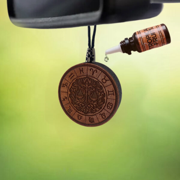 Zawieszka do samochodu Znak zodiaku Waga
