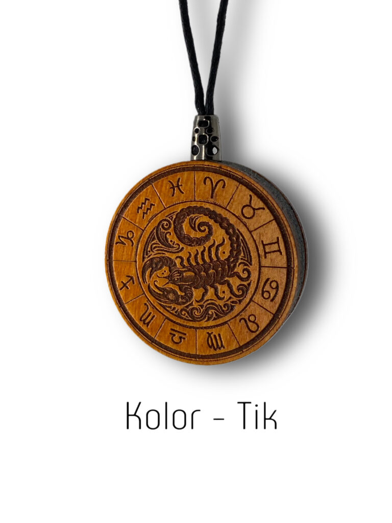 Zawieszka do samochodu Znak zodiaku Skorpion