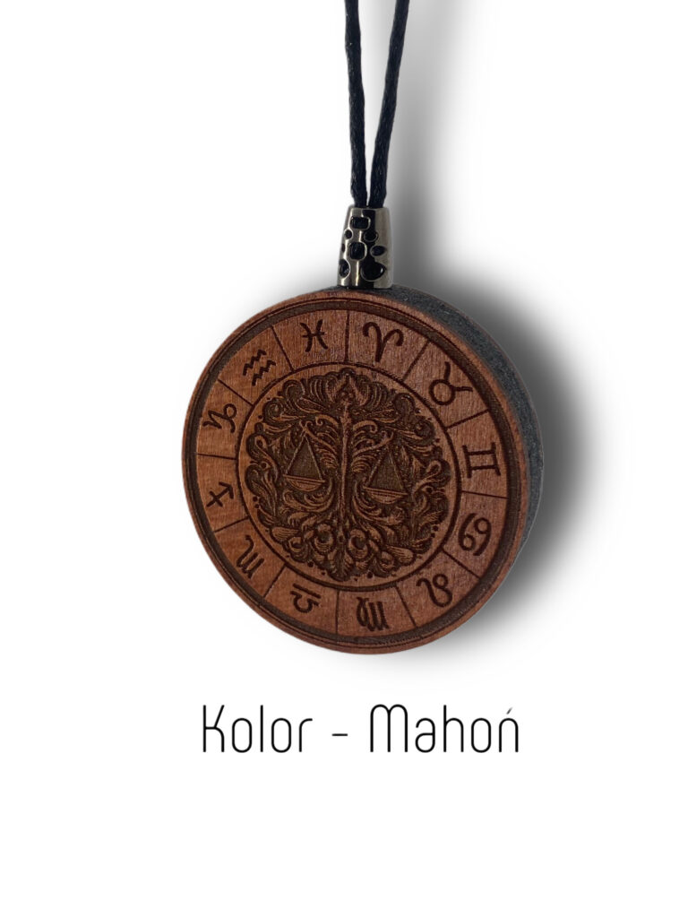 Zawieszka do samochodu Znak zodiaku Waga