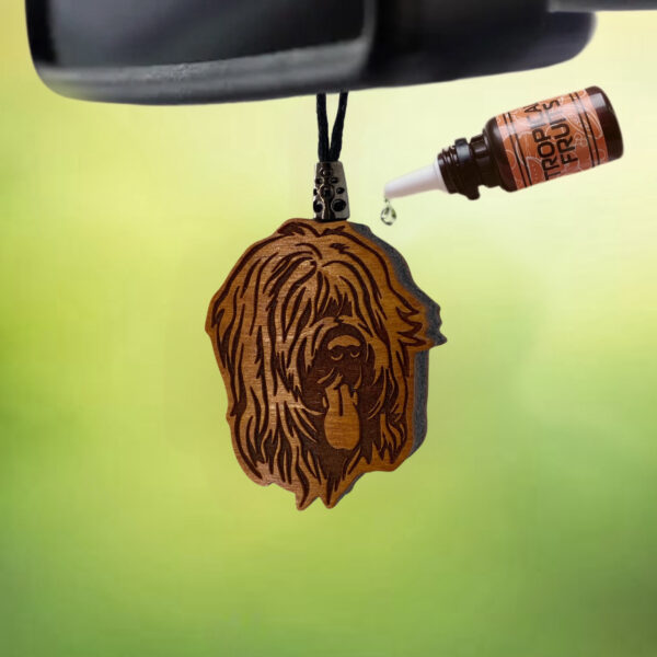 Zawieszka zapachowa Owczarek francuski BRIARD