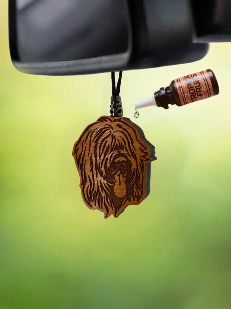 Zawieszka zapachowa Owczarek francuski BRIARD